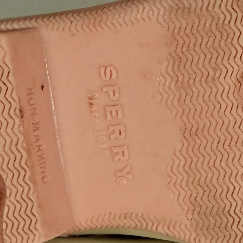Sperry Port Duck Boots Shimmery Ivory Pearl Toddler Size 8